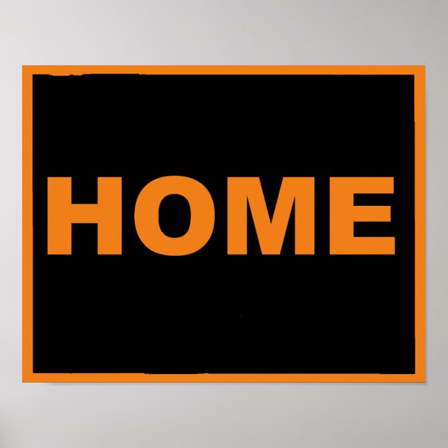 Wyoming Home Longe Do Sinal De Poster (Frente)