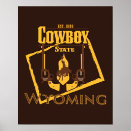 Wyoming Wall Poster