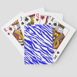 x Katzsmooth Baralho azul/branco sem bordas