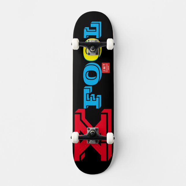 X TOLO OFICIAL Skateboard (Frente)