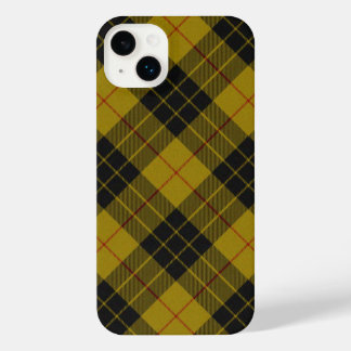 Xadrez amarela de tartan MacLeod