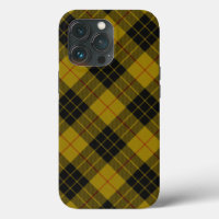 Xadrez amarela de tartan MacLeod