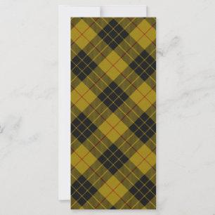 Xadrez amarela de tartan MacLeod