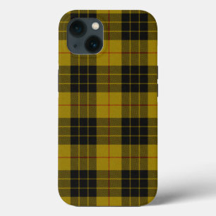 Xadrez amarela de tartan MacLeod