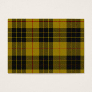 Xadrez amarela de tartan MacLeod