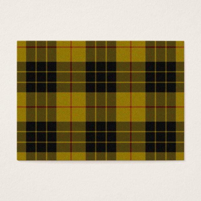 Xadrez amarela de tartan MacLeod (Frente)