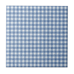 Xadrez Azul e Branco Clássico
