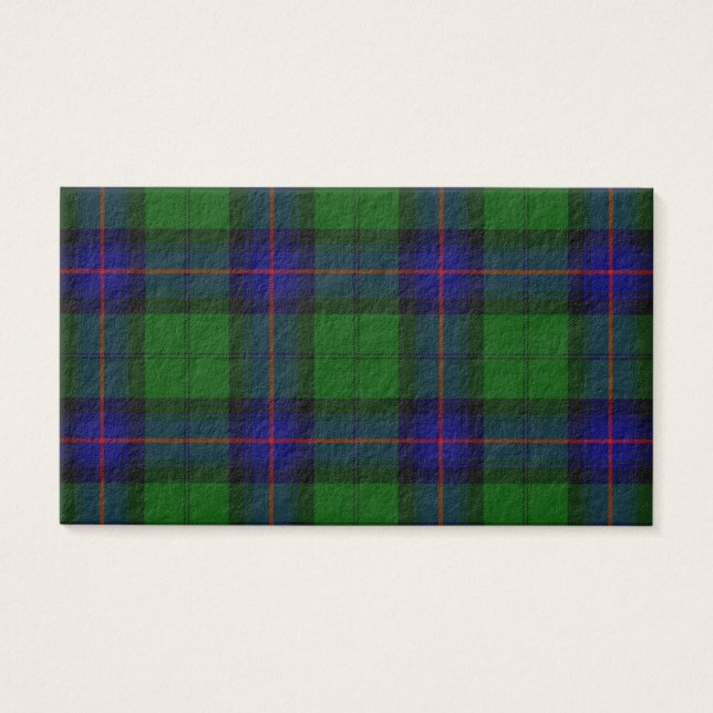 xadrez azul e verde tartan Armstrong (Frente)