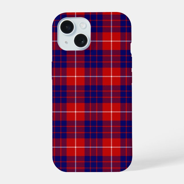 Xadrez azul-roxa-tartan (Verso)