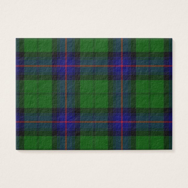 Xadrez azul-tartan armstrong e verde (Frente)