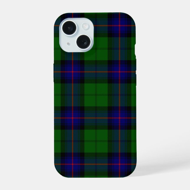 Xadrez azul-tartan armstrong e verde (Verso)