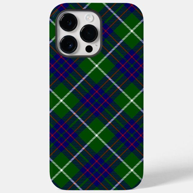 Xadrez azul-tartan tartan MacIntyre (Verso)
