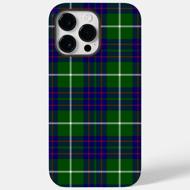 Xadrez azul-tartan tartan MacIntyre (Verso)
