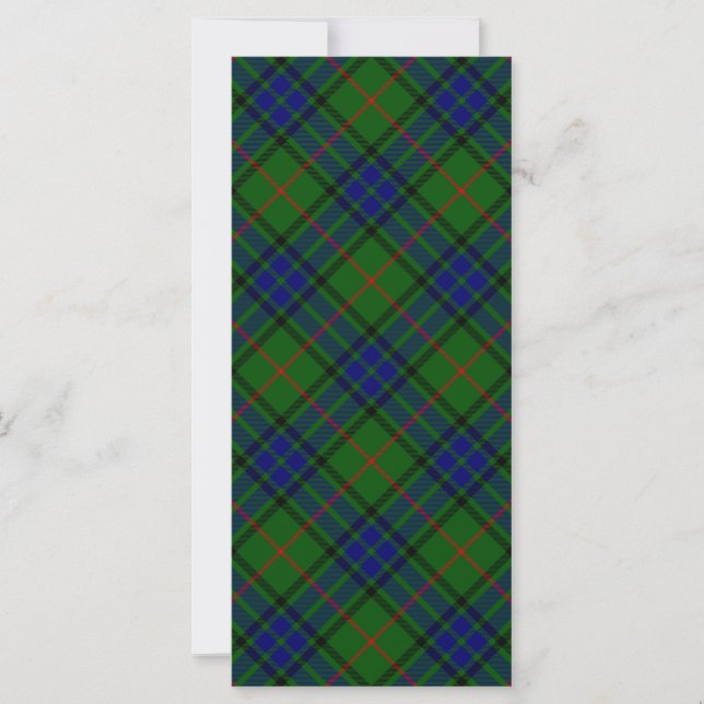 xadrez azul verde Lauder tartan (Frente)