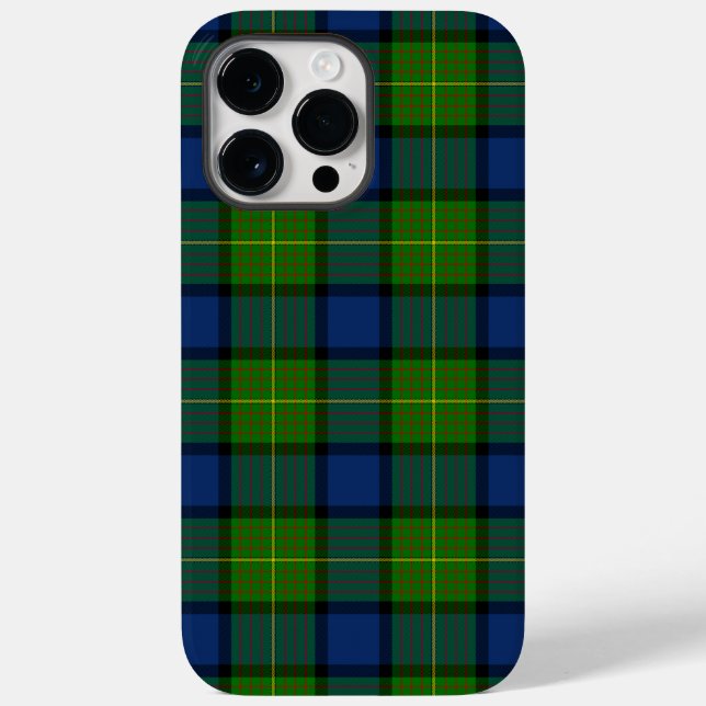 Xadrez azul verde Muir Moore tartan (Verso)