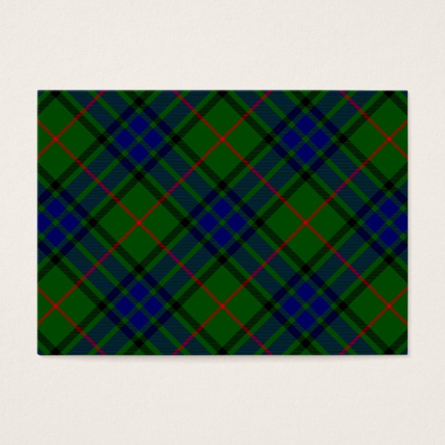 xadrez azul verde tartan Lauder (Frente)