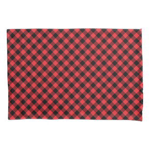 Xadrez Buffalo - Preto Vermelho