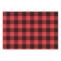 Xadrez Buffalo Vermelho e Negro