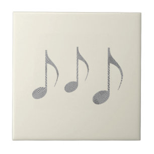 Xadrez Chic com Notas Musicais
