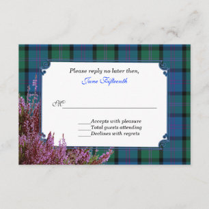 Xadrez Chic MacThomas Tartan Heather RSVP