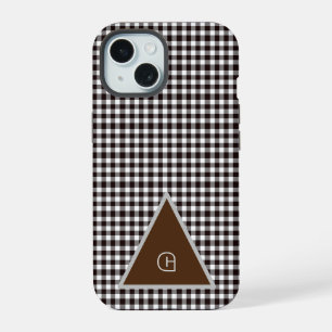Xadrez Chic Personalizado Monograma