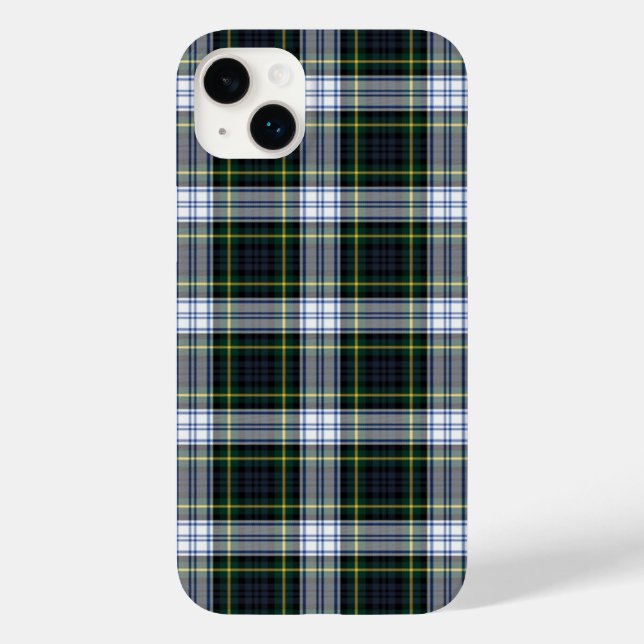 Xadrez Clan Gordon Green White Rustic Tartan (Verso)