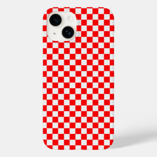 Xadrez Clássico Vermelho e Branco por STaylor