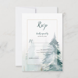 Xadrez de Búfalo de Pine de inverno RSVP
