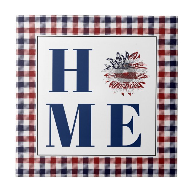 xadrez de búfalo girassol "Casa"  (Frente)