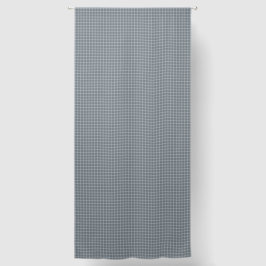 Xadrez de Gingham Azul Moderno com Strike
