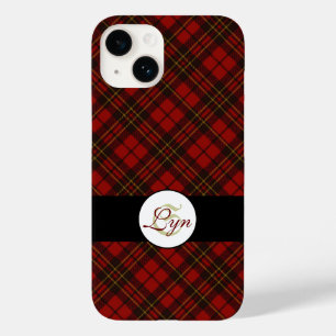 Xadrez de Natal de Tartan Vermelho Padrão de inver