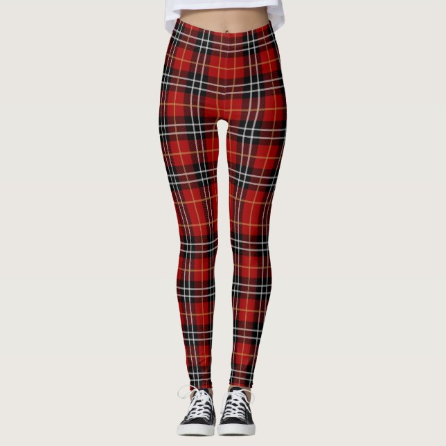 Xadrez de Natal Leggings (Frente)