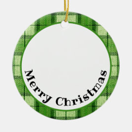 Xadrez de Natal Merry - Ornamento cerâmico