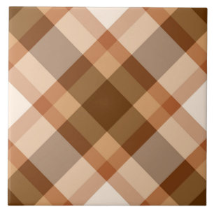 Xadrez de polarização do século médio, castanho, b