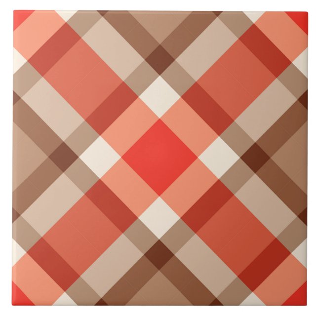 Xadrez de polarização do século médio, cor de lara (Frente)