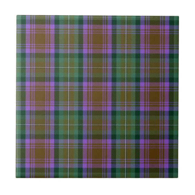 Xadrez de Skye Clan Hunting Tartan (Frente)