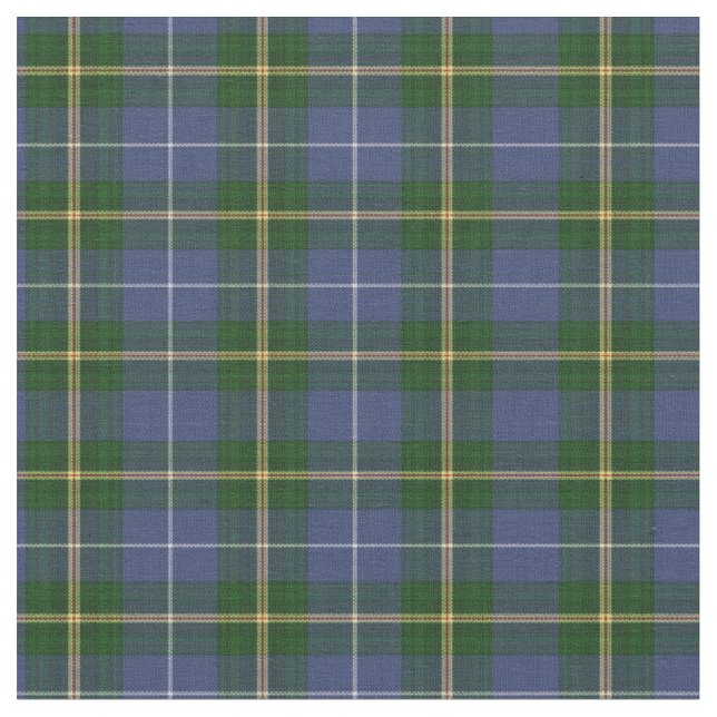 Xadrez de Tartan   azul de Nova Escócia do tecido (Detalhe)