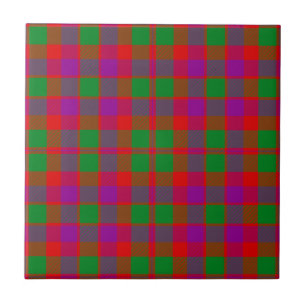 Xadrez de Tartan Caça ao Clã Glasgow