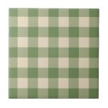 Xadrez de Verificação Gingham de Cottagecore Verde<br><div class="desc">Tendência piquenique primavera moderna,  com padrão de tartan xadrez gingham em cores verdes e marfim.</div>