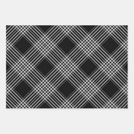 Xadrez diagonal a preto e branco