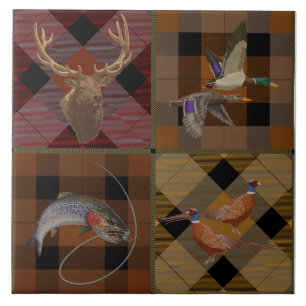 Xadrez do Hunt Club com o jogo da Wildlife