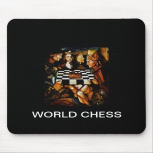 XADREZ DO MUNDO, MOUSEPAD