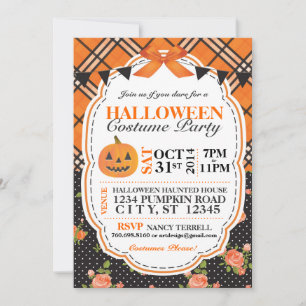 Xadrez e convite oral do Halloween