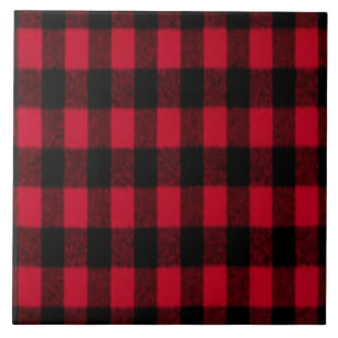 Xadrez Flannel Buffalo Textura de lumberjack verme