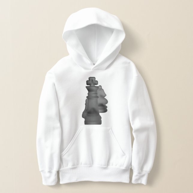Xadrez Hoodie Hoodie Para Crianças (Postura )