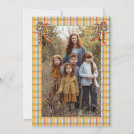 Xadrez Laranja Azul, Cartão com fotos