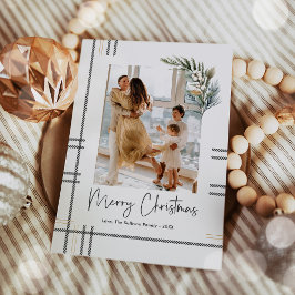 Xadrez moderna - Cartão com fotos de Natal com Scr