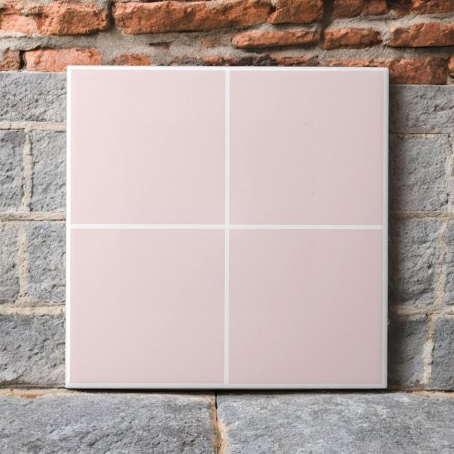 Xadrez Moderno Rosa Bege Claro Monocromático  (Criador carregado)