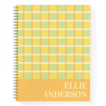 Xadrez Moderno Verde Amarelo Laranja Personalizado