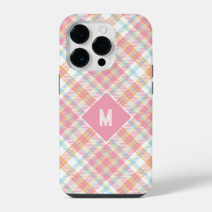 Xadrez Monograma Personalizada / Padrão Tartan